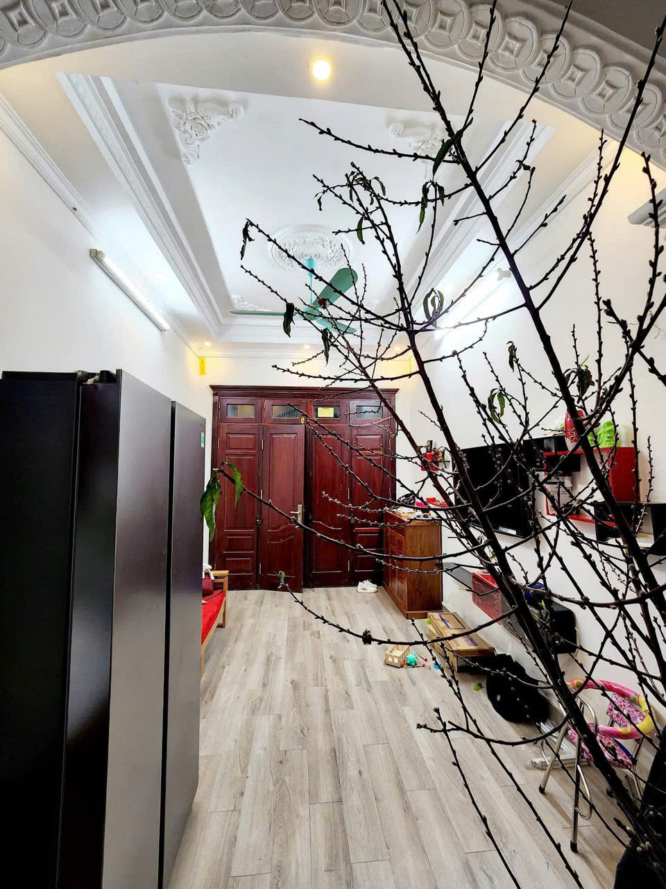 Cho thuê nhà nguyên căn ngõ 6 Đội Nhân 5 tầng x 28m2, 3 ngủ, 11 Triệu - Ảnh 2